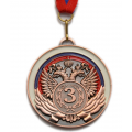 Медаль наградная с лентой, d - 65 мм Sprinter